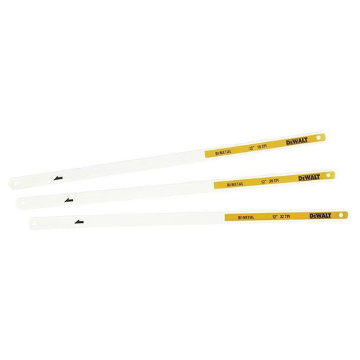 Dewalt Mixed Hacksaw Blade Pack, 3 Piece Dewalt - Town Tools
