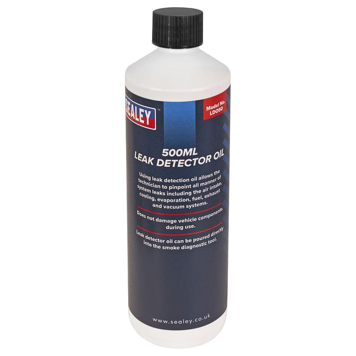 Sealey Leak Detector Oil 500ml LDO50 Sealey - Town Tools 