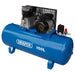 Draper Stationary Belt-Driven Air Compressor, 150L, 2.2kW 55304 Draper - Town Tools 