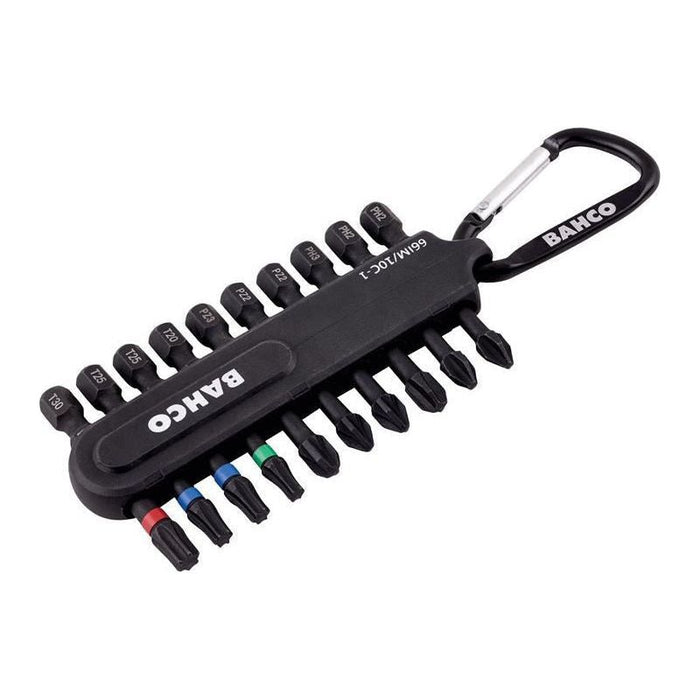 Bahco 66IM/10C-1 Heavy-Duty Torsion Bit Set, 10 Piece Bahco - Town Tools