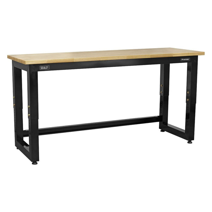 Sealey Steel Adjustable Workbench with Wooden Worktop 1830mm Heavy-Duty APMS22 Sealey - Town Tools 