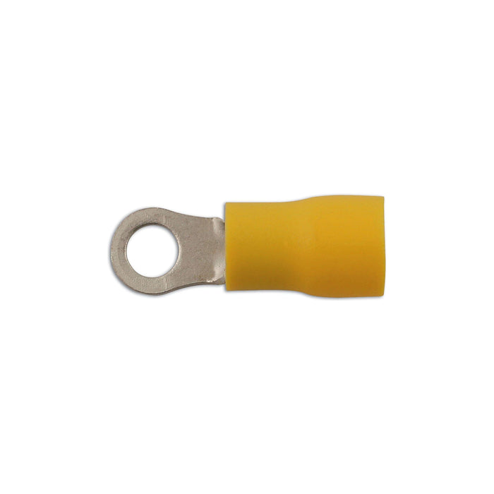 Connect Yellow Ring Terminal 10.5mm 100pc 30221 Tool Connection - Town Tools 