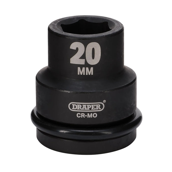 Draper Expert Hi-TORQ® Impact Socket, 3/4" Sq. Dr., 20mm - 419-MM