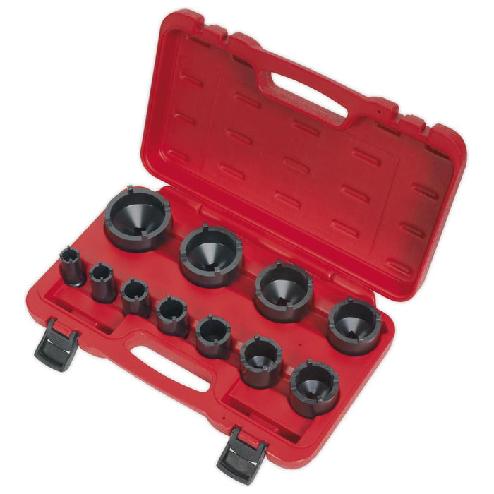 Sealey Ball Joint Socket Set 11pc 1/2"Sq Drive CV025 Sealey - Town Tools 