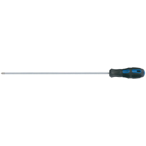 Draper Extra Long Reach General Purpose Cross Slot Screwdriver, No.2 x 450mm Draper - Town Tools 