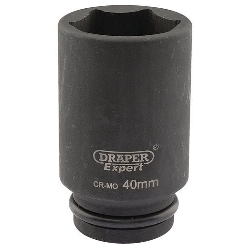 Draper Expert Drapi 6 Point Deep Impact Socket, 3/4" Sq. Dr., 40mm - 419D-MM