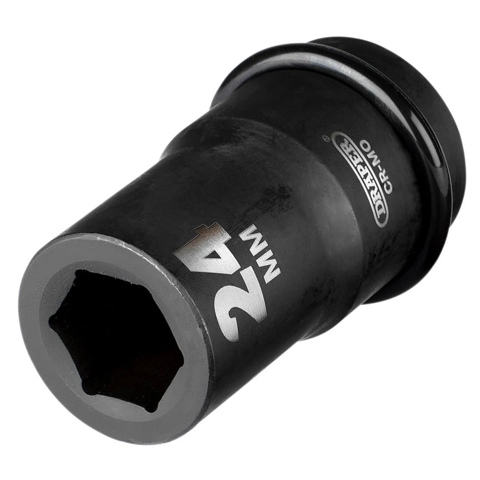 Draper HI-TORQ® 6 Point Deep Impact Socket, . dr. (group 2) 15-70mm