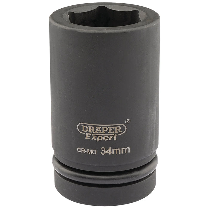 Draper HI-TORQ® 6 Point Deep Impact Socket, . dr. (group 2) 15-70mm