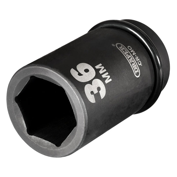 Draper HI-TORQ® 6 Point Deep Impact Socket, . dr. (group 2) 15-70mm
