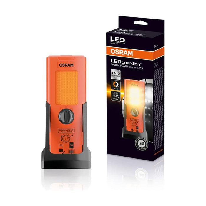Osram LEDguardian TRUCK FLARE Signal TA19, stand-up LED warning light for trucks Osram - Town Tools 