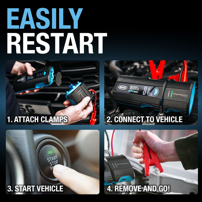 Ring RJS010T ULTRABOOST 500 Jump Starter