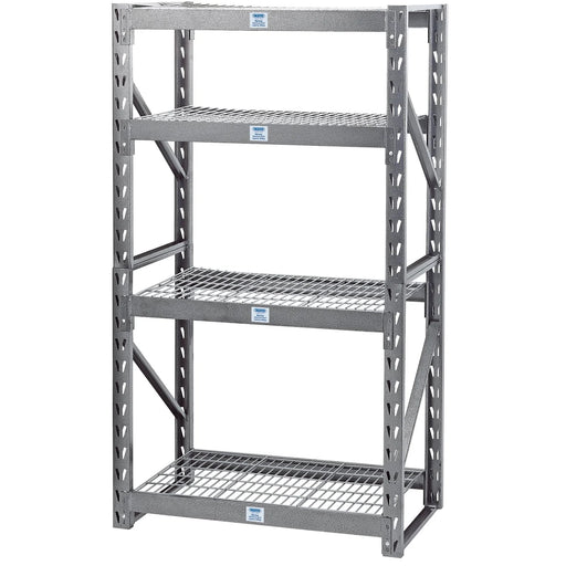 Draper Expert Heavy Duty Steel 4 Shelving Unit, 1040 x 610 x 1830mm - image 1