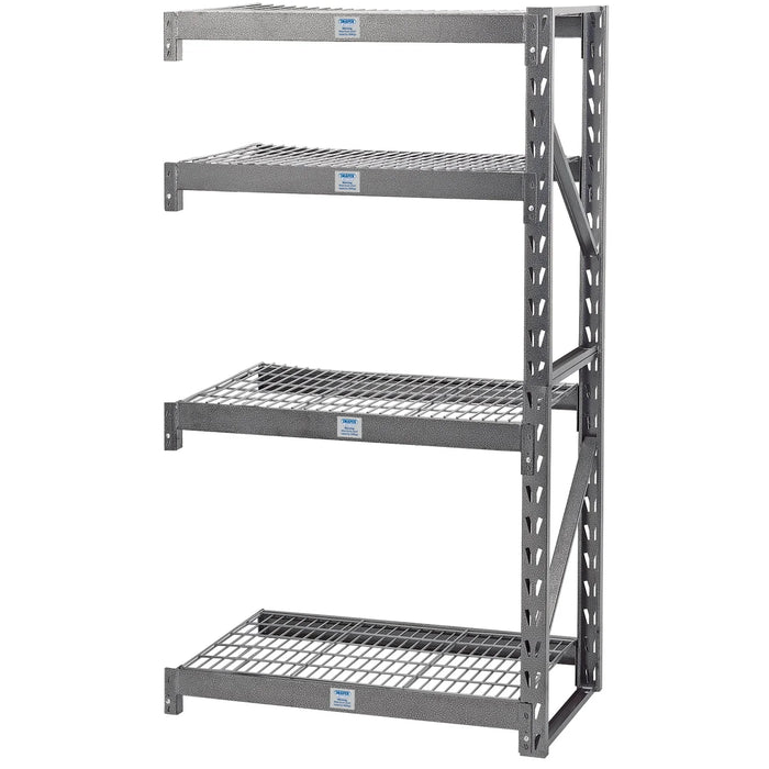 Draper Expert Heavy Duty Steel 4 Shelving Extension Unit, 1040 x 610 x 1830mm