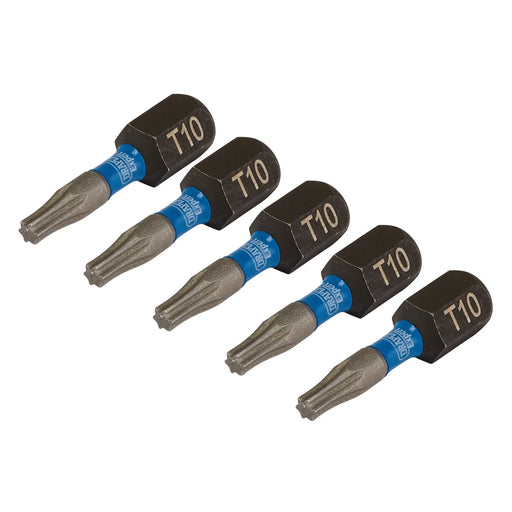 Draper Expert TX-STAR® Impact Screwdriver Bits, T10 x , 1/4" - image 1