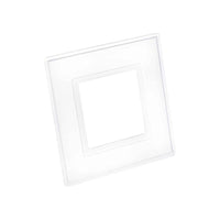 Dencon Clear Finger Plate 1-Gang (Pack of 2)