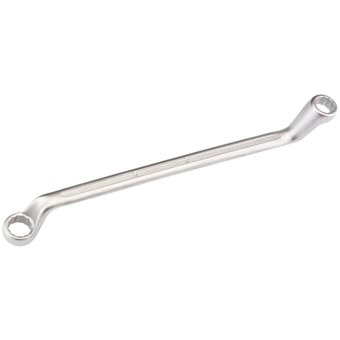 Elora Deep Crank Imperial Ring Spanner, 7/16 x 1/2" - 110A-7/16x1/2