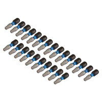 Draper Expert TX-STAR® Impact Screwdriver Bits, T25 x 25mm, 1/4" Hex (Pack of