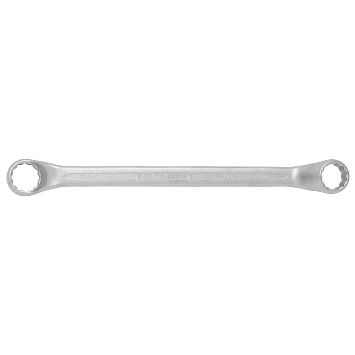 Elora Deep Crank Imperial Ring Spanner, 13/16 x 7/8" - 110A-13/16x7/8