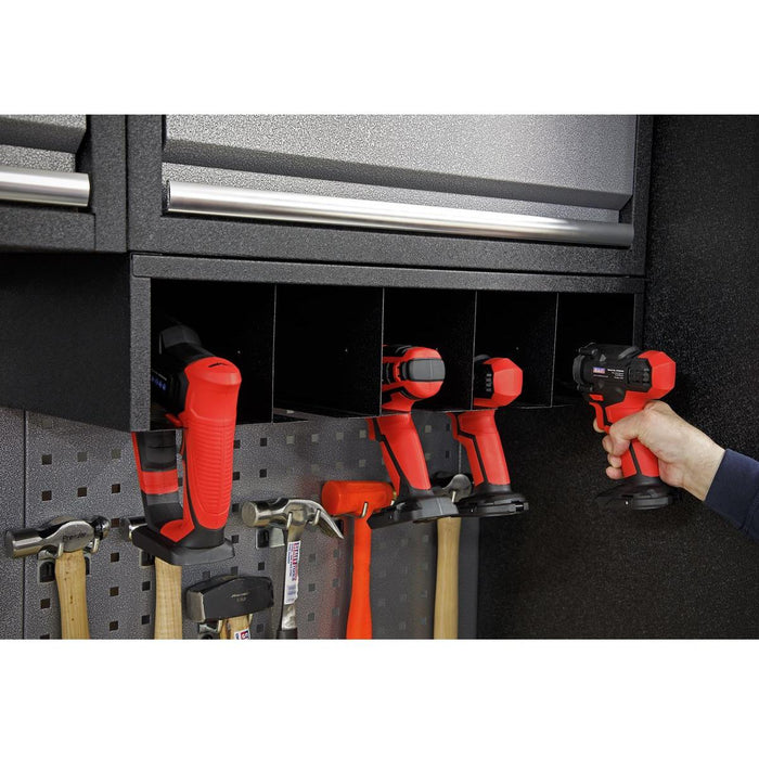 Sealey Modular Power Tool Rack 680mm APMS69 Sealey - Town Tools 
