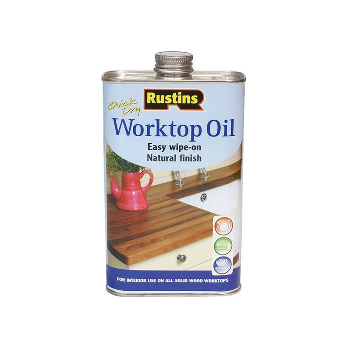 Rustins Worktop Oil 1 litre Rustins - Town Tools