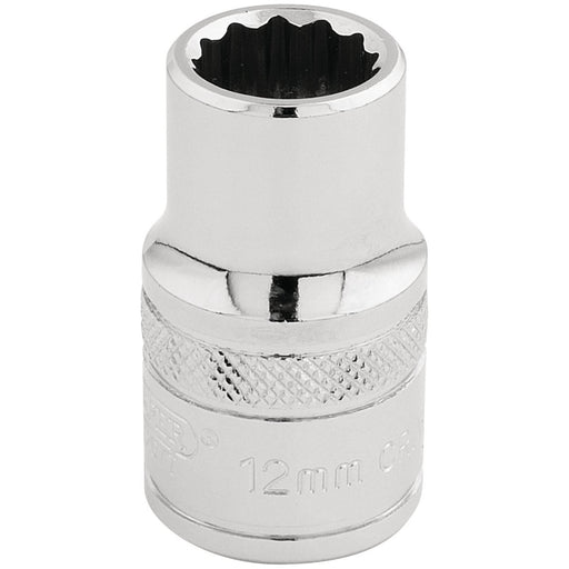 Draper HI-TORQ 12 Point Socket, 1/2" Sq. Dr., 12mm 33097 Draper - Town Tools 