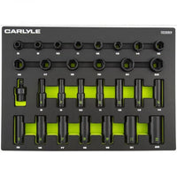 Carlyle Tools 29Pc 3/8 Drive 6 Point Impact Socket Set 8 To 22mm
