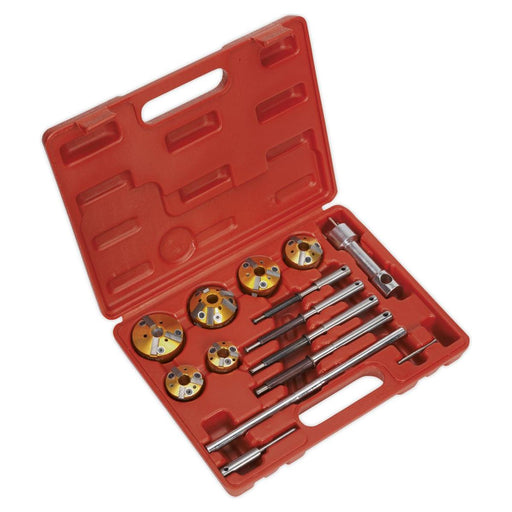 Sealey Valve Seat Cutter Set 14pc VS1825 Sealey - Town Tools 