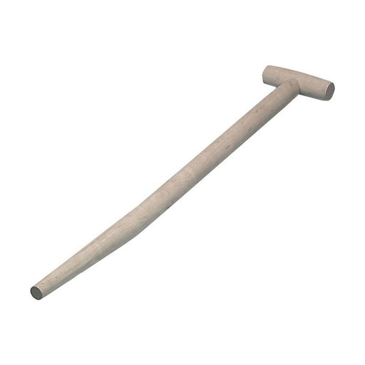 Faithfull Ash T-Handle Bent Taper 71cm (28in) Faithfull - Town Tools