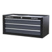Sealey Mid-Box 3 Drawer with Ball-Bearing Slides Black/Grey AP3503TB Sealey - Town Tools 