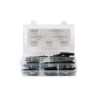 Connect Straight Fuel Line Pipe Connectors Assortment 35pc 34032