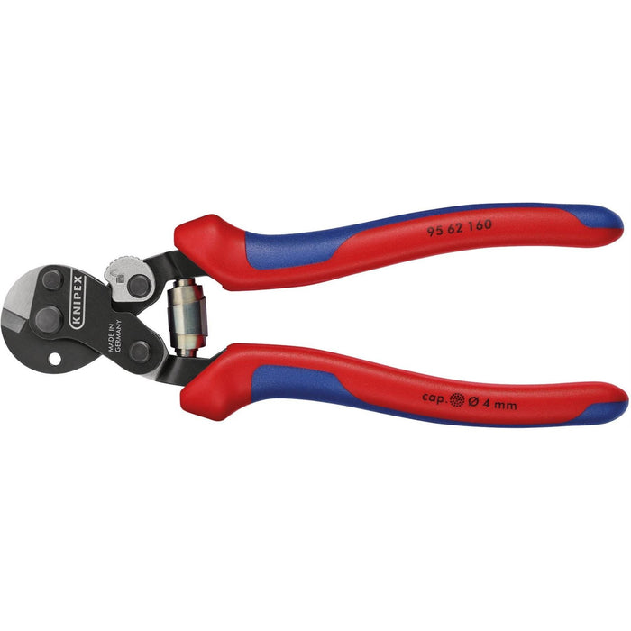 Draper Knipex Wire Rope Cutters with Heavy Duty Handles, 160mm 04598 Draper - Town Tools 