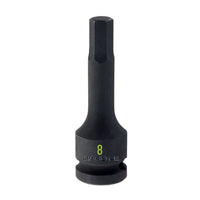 Carlyle Tools 3/8 Drive 8mm Hex 60mm Long Impact Socket