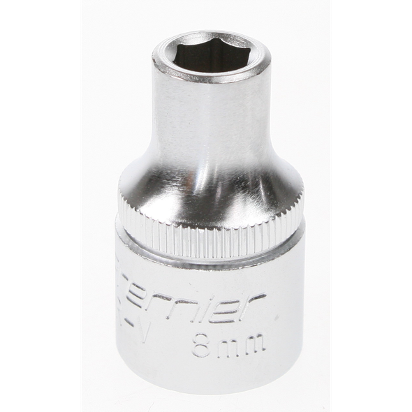 Sealey Socket 1/2"dr 8mm (6pt)