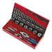 Sealey Metric Tap & Die Set Split Dies 32pc AK3015 Sealey - Town Tools 