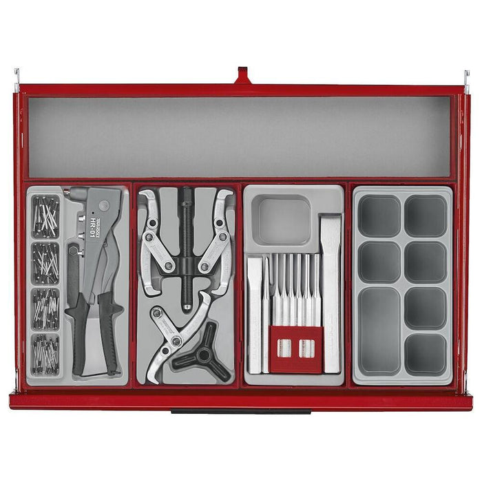 Teng Tools 26" PRO35™ roller cabinet tool kit 516 pieces red Town Tools - Town Tools