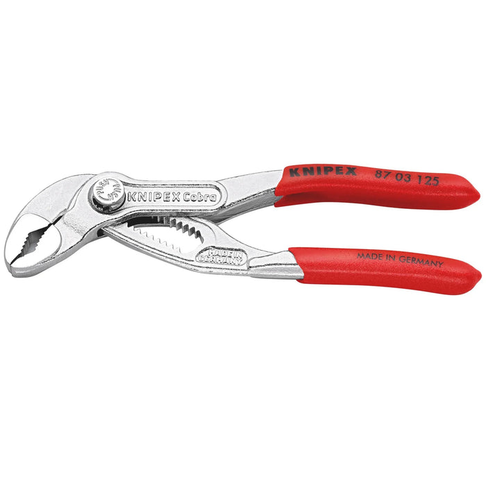 KNIPEX 87 03 125 Cobra® High-Tech Water Pump Pliers, 125mm - 87 03 125