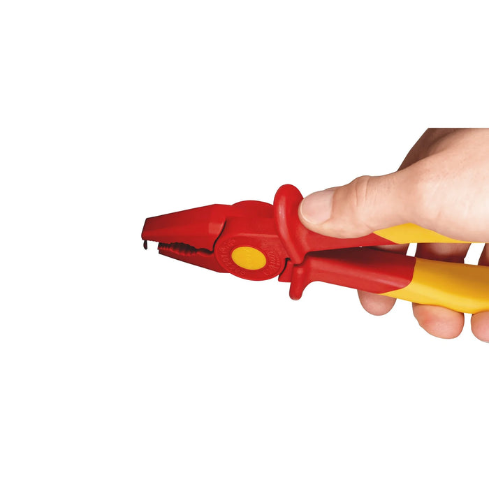 KNIPEX 98 62 01 Plastic Flat Nose Pliers, 180mm - 98 62 01