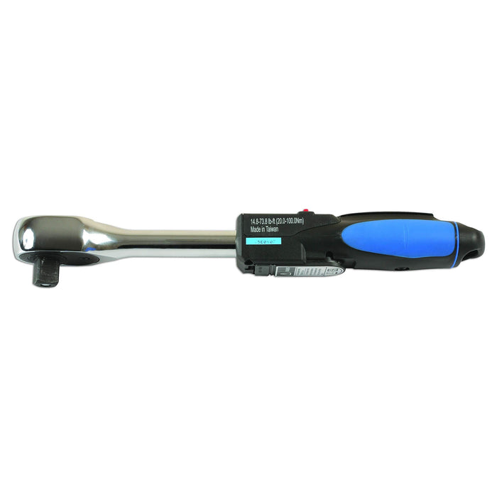 Laser Digital Torque Ratchet 1/2"D 20 - 100Nm 6205 Laser - Town Tools 