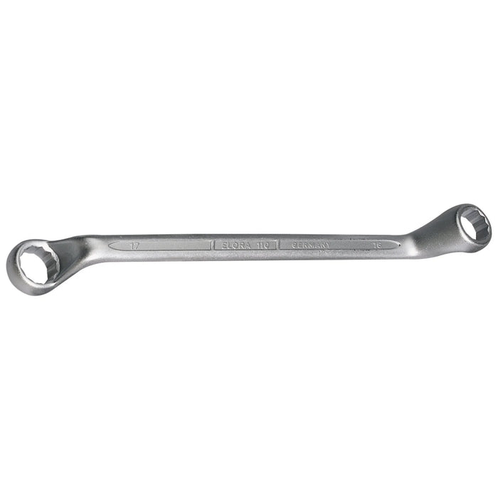 Elora Deep Crank Metric Ring Spanner, 16 x 17mm - 110-16x17