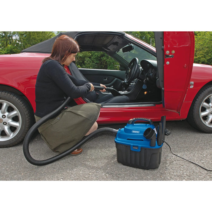 Draper 230V Wet and Dry Vacuum Cleaner, 10L, 1000W - WDV10