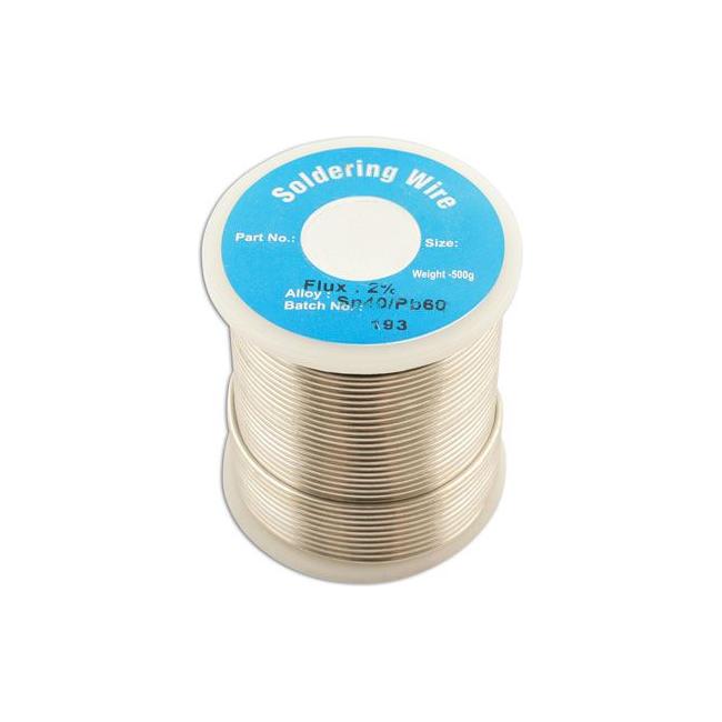 Tool Connection Solder Wire 18 SWG/1.2mm 0.5kg Reel 1pc 34947 Tool Connection - Town Tools 