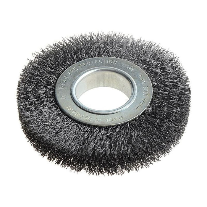 Lessmann Wheel Brush D125mm x W20-22 x 40 Bore Steel Wire 0.30 + Adaptors Set 2 Lessmann - Town Tools