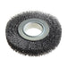 Lessmann Wheel Brush D125mm x W20-22 x 40 Bore Steel Wire 0.30 + Adaptors Set 2 Lessmann - Town Tools