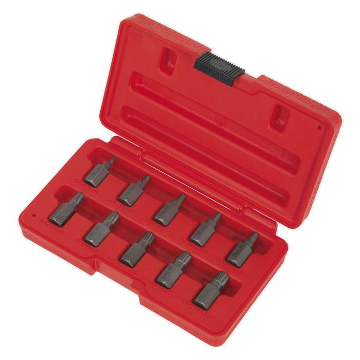 Sealey Multi-Spline Screw Extractor Set 10pc AK8181