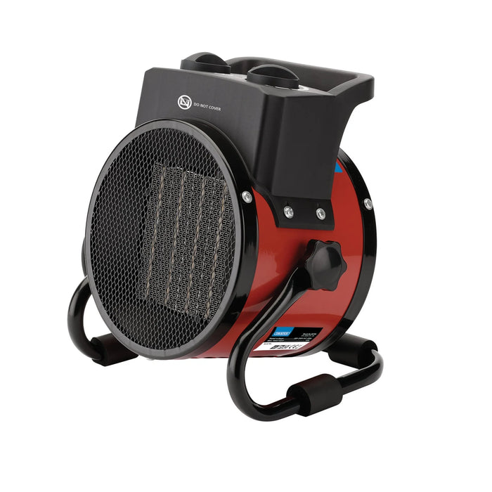 Draper 230V PTC Electric Space Heater, 2kW, 6800 BTU - ESH2000PTC/A