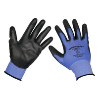 Sealey Lightweight Precision Grip Gloves (X-Large) Pack of 6 Pairs TSP117XL/6