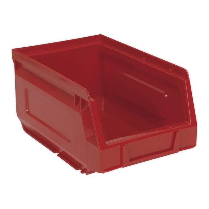 Sealey Plastic Storage Bin 105 x 165 x 85mm Red Pack of 24 TPS224R Sealey - Town Tools 