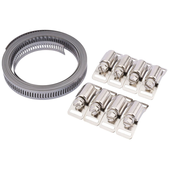 Draper Wide Hose Clamp Set, 12mm 55592 Draper - Town Tools 