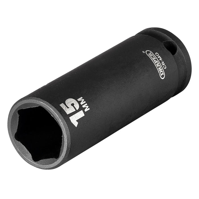 Draper HI-TORQ® 6 Point Deep Impact Socket, . dr. (group 2) 15-70mm