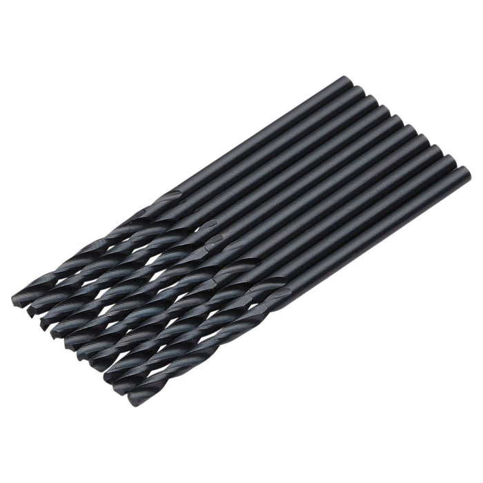 Draper Black HSS Drill Bit, 2.5mm x 57mm (Pack of 10) Draper - Town Tools